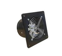 ZMCGNO Ventilateur d'extraction en acier inoxydable de 4 pouces for toilettes, cuisine, salle bain, mur suspendu, fenêtre, conduit, tuyau, ventilateur, extracteur d'air(4inch)