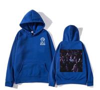 ZMCLZMD Lil Uzi Vert Hoodie New Album Etemal Atake 2 Sweatshirt Street Trend Classique Sac Kangaroo Convient pour Les Couples Hommes Et Femmes-Navy Blue||3X_l