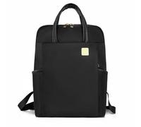 ZMCLZMD Mochila Informal De Cuero Para Hombre Y Mujer Bolso Para Ordenador Portátil Bolso Unisex Estilo Clásico-Black||30 * 12 * 17cm