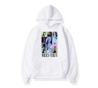 ZMCLZMD Singer Hoodie Miley Cyrus Esthétique Graphique Sweats À Capuche Tendance Impression Littéraire Vintage Sexy Tendance Tenue Hommes Femmes-White||3X_l