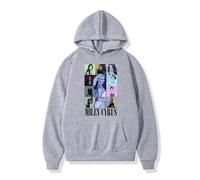 ZMCLZMD Singer Hoodie Miley Cyrus Esthétique Graphique Sweats À Capuche Tendance Impression Littéraire Vintage Sexy Tendance Tenue Hommes Femmes-Gary||m