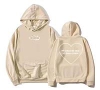 ZMCLZMD Singer Hoodies Olivia Dean Singer Nice À l'autre Sweat À Capuche Femmes Hommes Outerwear Manteau Top Y2K Streetwear-Khaki||m