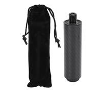 ZMCPODALK Allonge pour Queue de Billard, rallonge en Fibre de Carbone de 4 Pouces avec Embout arrière en Caoutchouc pour allonger la Queue et équilibrer Le Poids, Compatible avec Les queues