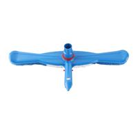 ZMCPODALK Brosse à tête d'aspiration pour Piscine, Outil de Nettoyage de Piscine Hors Sol, Brosse et aspirateur 2 en 1, matériau ABS Robuste pour Piscine, Spa, hôtel avec poignée de 20