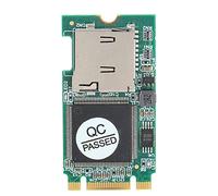 ZMCPODALK Carte adaptatrice mémoire vers NGFF M.2, convertisseur SSD Industriel embarqué, Lecteur de Carte mémoire Compact Anti-Vibrations pour Cartes mères d’Ordinateurs tablettes et