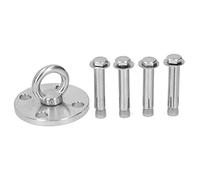 ZMCPODALK Support de Plafond et de Mur pour hamac de Yoga, Crochet de Fixation en Acier Inoxydable avec 4 vis d’ancrage, adapté aux balançoires d’extérieur, aux Sacs de Sable d’intérieur et