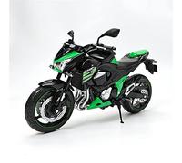 ZMDALI Modèle de Moto pour Kawasaki Ninja ZX-6R 1/12 Course Motocross Modèle Simulation Métal Rue Locomotive Moulé sous Pression Véhicule Réplique Collection Jouet Cadeau(Green)