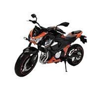 ZMDALI Modèle de moto Pour Kawasaki Ninja ZX-6R 1/12 Course Motocross Modèle Simulation Métal Rue Locomotive Moulé Sous Pression Véhicule Réplique Collection Jouet Cadeau(Orange)
