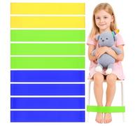 ZMDMAH 9 Pieces Bandes Élastiques, Élastiques de Chaise TDAH, Bande Resistance Musculation Bande Elastique Musculation Traction pour Chaises de Salle de Classe Yoga Pilates Elastique Chaise TDAH