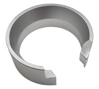 ZMdooreasy Bague de dosage en aluminium avec système magnétique pour moulins GEMILAI 9010B 9010C et MMG et flux de travail propre (argent)