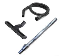 ZMdooreasy Brosse de sol avec tête d'aspiration et tuyau de 2,5 m pour Karcher MV2 pour MV3 WD2 WD3 NT18 NT20 NT30 Accessoires d'aspirateur avec racloir Tube en acier inoxydable