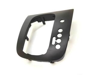 ZMdooreasy Cadre de panneau de base pour pommeau de levier de vitesse pour Golf MK5 GTI R32 MK6 GTI R MK3, contour texturé en ABS noir compatible avec levier de vitesse DSG à gauche uniquement (RHD