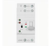 ZMdooreasy Commutateur de transfert automatique double puissance, 6 A-63 A 2P/4P pour ATS pour AC 220 V, contrôleur d'alimentation de secours à montage sur rail pour panneaux électriques domestiques