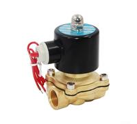 ZMdooreasy Electrovanne innovante normalement fermée modèle 2W 02508 conçue pour répondre à une forte demande dans les systèmes d'eau et de gaz (DN10 DC12V)