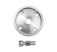 ZMdooreasy Ensemble de pignons principaux pour Abu Garcia pour moulinet Revo Baitcasting, engrenages en acier inoxydable renforcé avec rapport 6.3:1/7.3:1, kit de pièces de réparation avec outils et