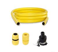 ZMdooreasy Ensemble de tuyaux auto-amorçants pour nettoyeurs haute pression Karcher K2-K7, tuyau d'entrée flexible de 2 m avec raccords à connexion rapide, kit d'aspiration d'eau étanche pour seaux et