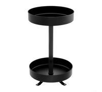 ZMdooreasy Étagère à épices rotative de cuisine pour salière, bouteilles de sauce soja et assaisonnements, organisateur de rangement de comptoir avec design pivotant à 360°, plateau tournant peu