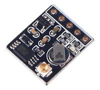 ZMdooreasy GPS BDS ATGM336H Module de navigation double mode avec broche d'antenne, compatible multi-GNSS pour GLONASS pour GALILEO QZSS SBAS, haute sensibilité -162 dBm, faible puissance < 25 mA