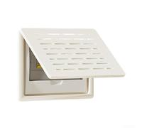 ZMdooreasy Housse décorative murale pour compteur électrique et boîtier de faible courant - 35 x 25 cm - Tableau en bois et plastique à rabat pour disjoncteur et boîtier de câble réseau (B)