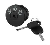 ZMdooreasy Interrupteur d'allumage avec clé pour tondeuses autoportées 725-04228 925-04228 | 3 positions Start Run Stop | Construction métallique, pièce de rechange facile à installer