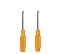 ZMdooreasy Lot de 20 tournevis de sécurité T15 pour T30 en acier au chrome vanadium avec poignée en PVC, tige de 75 mm