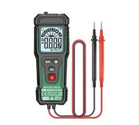 ZMdooreasy Multimètre numérique BL-82A, testeur automatique avec détection de phase NCV en direct, design compact pour mesure électrique, sac de rangement inclus