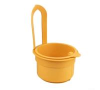 ZMdooreasy Panier de filtration de cuisine avec fonction de suspension de type presse pour évier, conçu pour gérer efficacement les déchets alimentaires et l'évacuation de l'eau dans les espaces