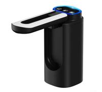 ZMdooreasy Pompe à eau pliable en bouteille électrique sans fil - Distributeur d'eau minérale pure - Batterie 1200 mAh (noir)
