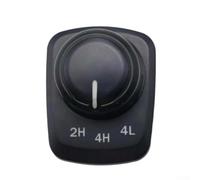 ZMdooreasy Sélecteur 4WD AB397Z155BA compatible avec Ford pour Ranger pour T6 T7 T8, bouton de commande intérieur de rechange direct pour sélection à quatre roues motrices, plastique noir