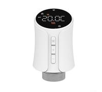ZMdooreasy Smart for ZIGBEE Vanne de radiateur thermostatique TRV, pour application TUYA, télécommande vocale compatible avec Alexa et pour YANDEX Alice, détection d'ouverture de fenêtre, minuterie