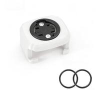 ZMdooreasy Support d'ordinateur pour vélo Brompton pour Garmin Bryton Mio, support de potence de vélo en ABS imprimé 3D, sangle élastique sécurisée pour vélos pliants série M/S/H (blanc)