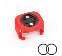 ZMdooreasy Support d'ordinateur pour vélo Brompton pour Garmin Bryton Mio, support de potence de vélo en ABS imprimé 3D, sangle élastique sécurisée pour vélos pliants série M/S/H (rouge)