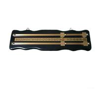 ZMdooreasy Tableau de score de table de billard, double voie, construction en bois MDF pour billard, snooker, accessoires de salle de jeux (noir)