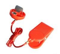 ZMdooreasy Tapis de course magnétique avec e sécurité, interrupteur E-Stop avec clip, bouton d'arrêt pour la plupart des machines de fitness, pièce de rechange en plastique rouge pour équipement