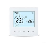 ZMdooreasy Thermostat de chauffage d'eau intelligent avec montage encastré numérique, prise en charge de la commande vocale, gestion des applications pour smartphone et flexibilité de planification de