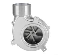 ZMdooreasy Ventilateur à tirage en alliage d'aluminium 30 W à faible bruit pour four à granulés, construction galvanisée à chaud, moteur sans balais, débit d'air 400-500