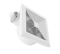 ZMdooreasy Ventilateur d'échappement monté au plafond avec moteur CC sans balais, fonctionnement silencieux, flux d'air de 110 CFM pour salle de bain, cuisine, chambre à coucher, extracteur