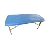 ZMDREAM Lot de 20 draps-housses jetables pour table de massage Bleu 208,3 x 88,9 cm