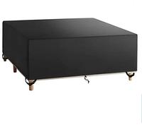 ZMFBHFBH Housse De Protection Salon De Jardin 170x110x75cm, Étanche Robuste Tissu Oxford 600D Housse Protection Table De Jardin Exterieur, Résistance au Vent, Anti-UV