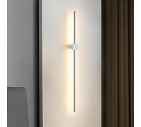 ZMH Applique murale intérieure Applique LED - 60CM Blanc Lampe de couloir | Design moderne Lampe de cage d'escalier Blanc chaud 3000K Pivotant Eclairage mural pour couloir cage d'escalier chambre