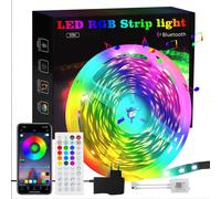 ZMH Bande LED 10 m Smart RGB 16 millions de variations de couleurs avec télécommande Éclairage LED contrôlé par l'application pour les fêtes à domicile et les décorations TV