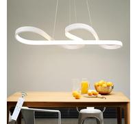 ZMH LED Lampe Suspension Symbole Musical 47W Luminaire Plafonnier Moderne Hauteur et Température de Couleur Réglable avec Télécommande Fonction de Mémoire pour Salle à Manger Salon Café Hôtel Bureau