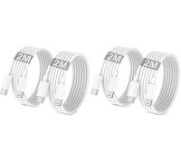 ZMHPJQ Câble USB C Lightnning 2M-Lot de 4 [Certificat MFi] Rapide Type C Câble Charge Chargeur Type C Câble Chargeur pour iPhone 14 13 12 Pro Max Mini/11/XS/X/8 Plus/2020 SE/iPad