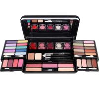 ZMILE COSMETICS Classic Beauty Box Vegan Cosmetics with Mirror Small Make-Up Set for On the Go Traveling and as a Gift