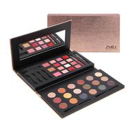 Zmile Palette de maquillage de voyage pour les lèvres et les yeux