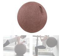 ZMIN Chaise De Ballon d'exercice pour Bureau Et Bureau, Chaise De Yoga avec Housse De Balle De Stabilité, Chaise De Bureau De Balle De Yoga 55/65/75 Cm, Housse De Chaise De Balle De Yoga,D,55cm