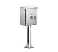 ZMJGLL Coffret électrique extérieur autoportant avec Serrure, Conception résistante aux intempéries pour Une Protection optimale des équipements. Facile d;Utilisation. (23.6x19.6x8in/60x50x20cm)