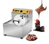 ZMJGLL Fondoir à Chocolat Professionnel de 12,4 L avec Fonction Chauffe-Chocolat et Vibration, pour Usage Domestique et Professionnel. Capacité de 8 kg par fournée. Contrôle précis de la température.