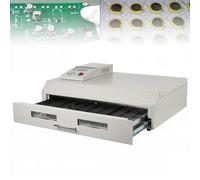 ZMJGLL Four de Refusion, Machine de soudage par Refusion Automatique, Machine de soudage Infrarouge Professionnelle 400 x 600 mm avec Circulation d;air Chaud pour Circuits imprimés SMT