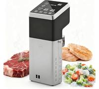 ZMJGLL Kit de cuiseur sous Vide, circulateur immersif de 1600W, minuterie numérique et contrôle de la température, kit de Cuisson sous Vide Complet pour Chefs à Domicile